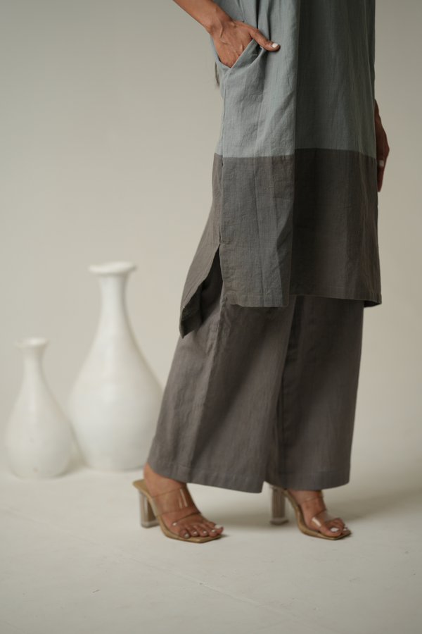 Charcoal Wide pants